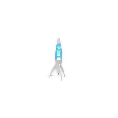 Lámpara De Lava Fisura Rocket Azul Lámpara De Lava Fisura Rocket Azul