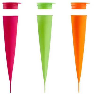 Lekue Set 3 Moldes Lékué Para Helados Cónicos Lekue Set 3 Moldes Lékué Para Helados Cónicos