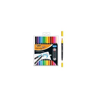 12 Rotuladores Bic Intensity Dual Tip Doble Punta (fina Y Pincel) 12 Rotuladores Bic Intensity Dual Tip Doble Punta (fina Y Pincel)
