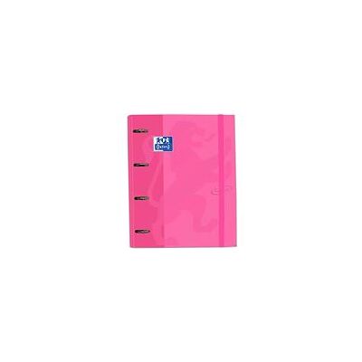 Carpebloc A4+ Oxford Touch 4 Anillas 35 Mm Fucsia Pastel Carpebloc A4+ Oxford Touch 4 Anillas 35 Mm Fucsia Pastel