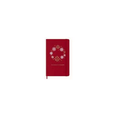 Cuaderno Moleskine L Rayas Tapa Dura Navidad Rojo Cuaderno Moleskine L Rayas Tapa Dura Navidad Rojo