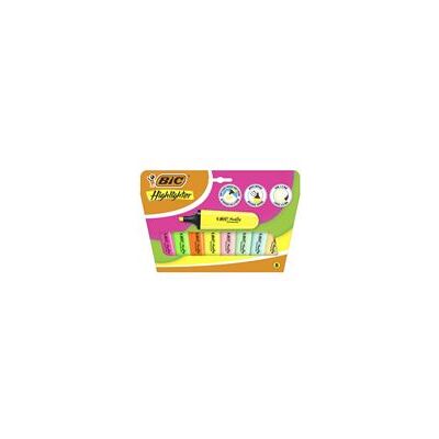 Bic Pack De 8 Unidades Rotuladores Fluorescentes En Colores Pastel Y Neón Bic Pack De 8 Unidades Rotuladores Fluorescentes En Colores Pastel Y Neón
