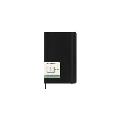 Agenda Moleskine 2026-2027 18 Meses Semanal Large Negra Tapa Blanda Agenda Moleskine 2026-2027 18 Meses Semanal Large Negra Tapa Blanda