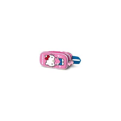 Karactermania Portatodo 3d Doble Hello Kitty Heart Estuche Rosa Karactermania Portatodo 3d Doble Hello Kitty Heart Estuche Rosa