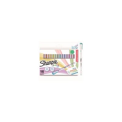 Blíster 16 Rotuladores Sharpie S-note Duo Doble Punta Fina Y Biselada Colores Pastel Blíster 16 Rotuladores Sharpie S-note Duo Doble Punta Fina Y Biselada Colores Pastel