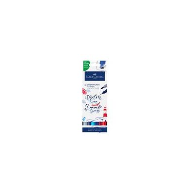 Pack De 6 Rotuladores Acuarelables Faber-castell Goldfaber Aqua Dual Markers Seaside Pack De 6 Rotuladores Acuarelables Faber-castell Goldfaber Aqua Dual Markers Seaside