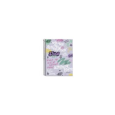 Miquelrius - Wake Up A4 Cuadrículado 120g 4 Bandas - Cuaderno Miquelrius - Wake Up A4 Cuadrículado 120g 4 Bandas - Cuaderno