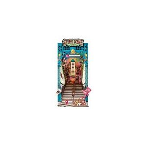 Sujetalibros Diy Robotime Rolife Wonderland Street Scene Sujetalibros Diy Robotime Rolife Wonderland Street Scene