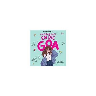 B De Blok Calendari Em Dic Goa 2027 B De Blok Calendari Em Dic Goa 2027