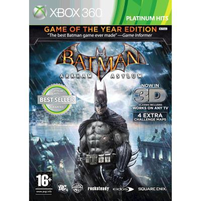 Warner Batman Arkham Asylum Goty Ed. Xbox 360 Warner Batman Arkham Asylum Goty Ed. Xbox 360