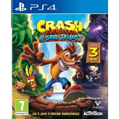 Crash Bandicoot N-sane Trilogy Ps4 Juego Crash Bandicoot N-sane Trilogy Ps4 Juego