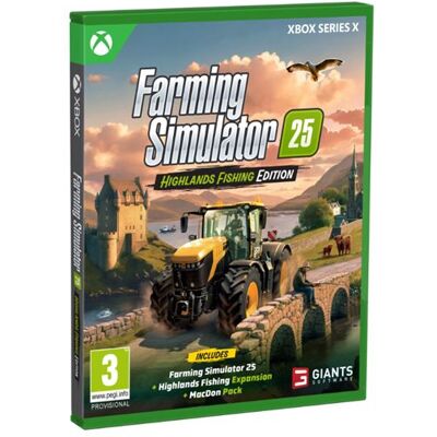 Meridiem Farming Simulator 25: Highlands Fishing Edition Xbox Series X Meridiem Farming Simulator 25: Highlands Fishing Edition Xbox Series X