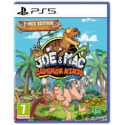 Meridiem New Joe & Mac: Caveman Ninja T-rex Edition Ps5 Meridiem New Joe & Mac: Caveman Ninja T-rex Edition Ps5