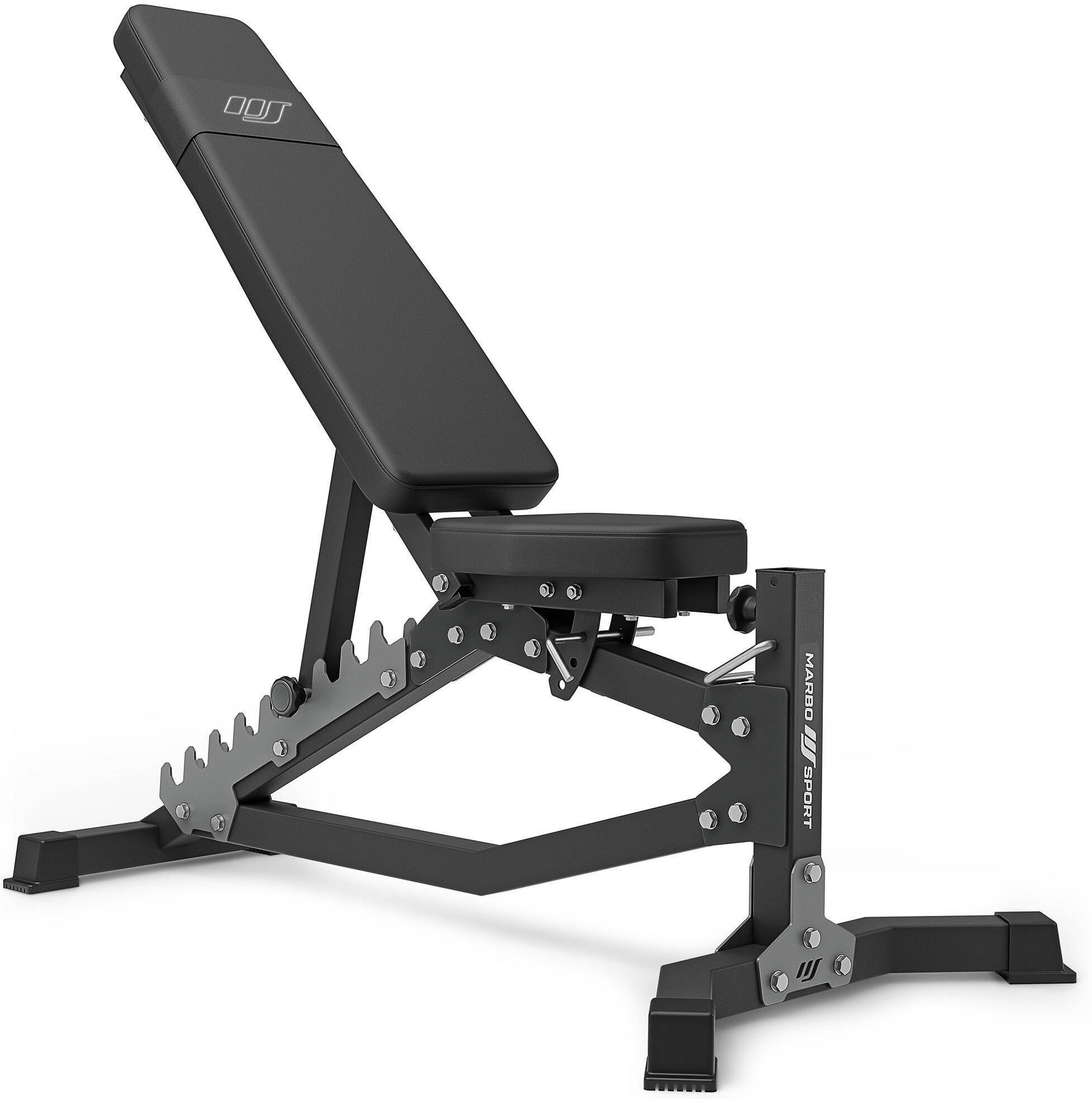 Marbo Sport Banco de entrenamiento ajustable de doble cara MS-L102 2.0 -