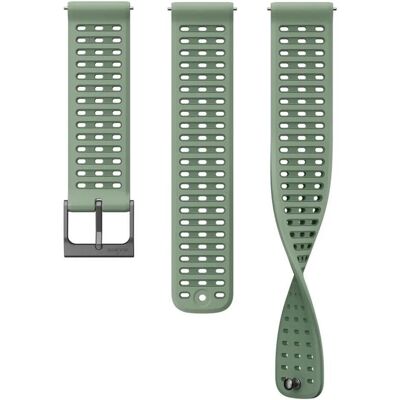 Correa de silicona Suunto Athletic 9; 22 mm verde salvia Correa de silicona Suunto Athletic 9; 22 mm verde salvia