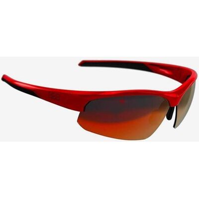 Gafas BBB Impress rojo con lentes espejadas naranja Gafas BBB Impress rojo con lentes espejadas naranja