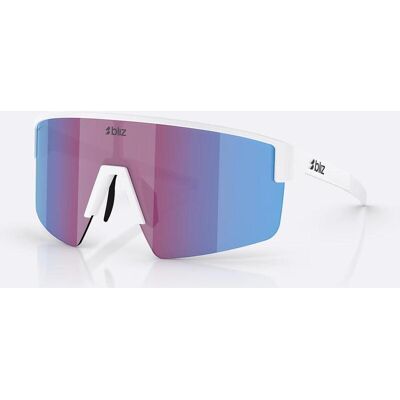 Gafas Bliz P004 Matte White con lente Nano Optics Rose Violet Mirror Blue Gafas Bliz P004 Matte White con lente Nano Optics Rose Violet Mirror Blue
