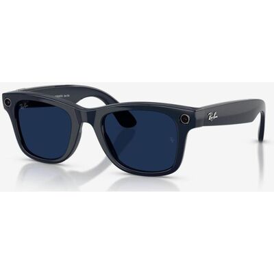 Gafas Ray-Ban Meta Wayfarer Large Shiny Cosmic Blue con lentes Clear Sapphire Transitions fotocromáticas - M Gafas Ray-Ban Meta Wayfarer Large Shiny Cosmic Blue con lentes Clear Sapphire Transitions fotocromáticas - M