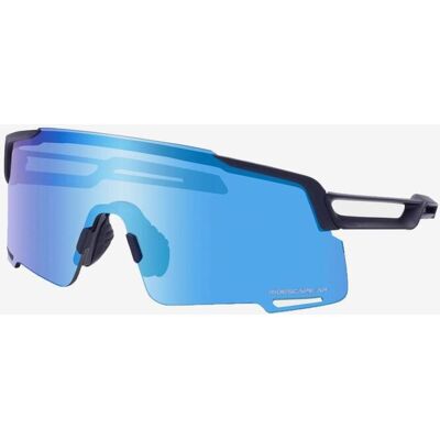 Gafas Shimano EQNX5 negro con lentes espejadas azul Gafas Shimano EQNX5 negro con lentes espejadas azul