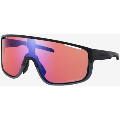 Gafas Shimano Pulsar negro mate rosa con lentes poliamida transparentes Gafas Shimano Pulsar negro mate rosa con lentes poliamida transparentes