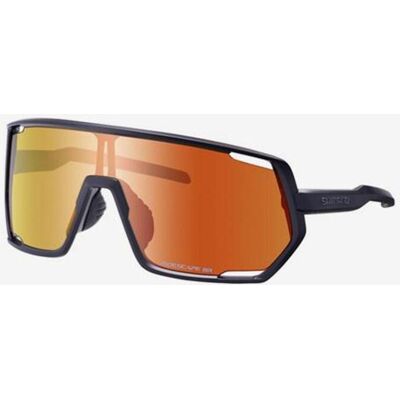 Gafas Shimano TCNM2 negro con lentes espejadas naranja Gafas Shimano TCNM2 negro con lentes espejadas naranja