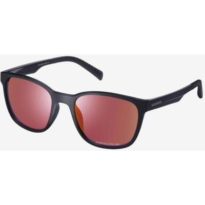 Gafas Shimano TKYO3 negro con lentes espejadas rojo Gafas Shimano TKYO3 negro con lentes espejadas rojo