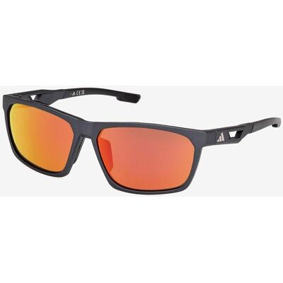 Gafas adidas Sport SP0101 gris con lentes espejadas naranja Gafas adidas Sport SP0101 gris con lentes espejadas naranja