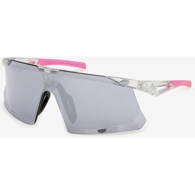 Gafas adidas Sport Dunamis EVO-S rosa con lentes espejadas gris Gafas adidas Sport Dunamis EVO-S rosa con lentes espejadas gris