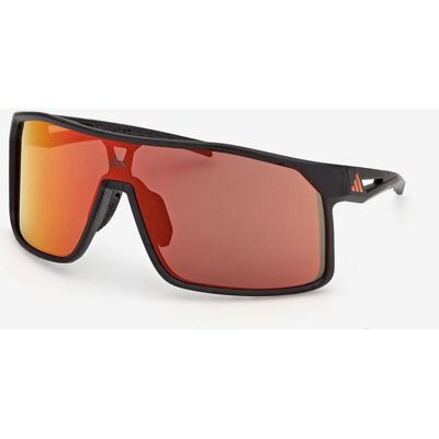 Gafas adidas Sport Alkator negro con lentes espejadas naranja Gafas adidas Sport Alkator negro con lentes espejadas naranja