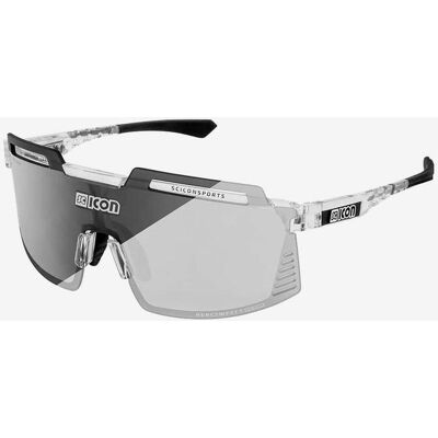 Gafas Scicon Aerowatt Foza Crystal gris blanco con lente fotocromática plata Gafas Scicon Aerowatt Foza Crystal gris blanco con lente fotocromática plata