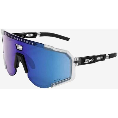 Gafas Scicon Aeroscope Crystal negro con lente multiespejada azul Gafas Scicon Aeroscope Crystal negro con lente multiespejada azul