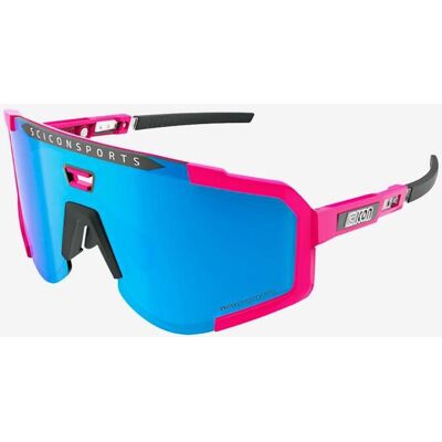 Gafas Scicon Aeroscope rosa con lente mutiespejo azul Gafas Scicon Aeroscope rosa con lente mutiespejo azul