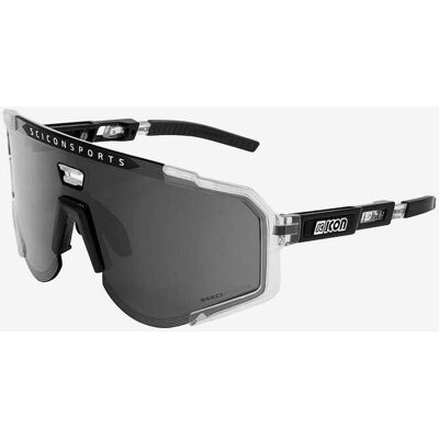 Gafas Scicon Aeroscope Crystal negro gris con lente multiespejada negro claro Gafas Scicon Aeroscope Crystal negro gris con lente multiespejada negro claro