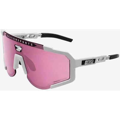Gafas Scicon Aeroscope blanco con lente rosa Gafas Scicon Aeroscope blanco con lente rosa