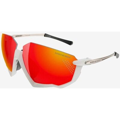 Gafas Scicon Aerojet Titanium gris con lente multiespejo rojo naranja Gafas Scicon Aerojet Titanium gris con lente multiespejo rojo naranja