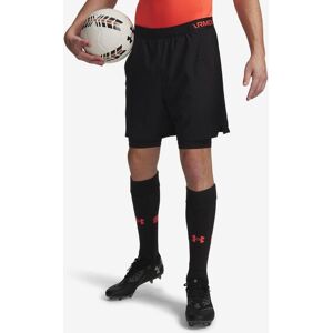 Pantalón corto Under Armour Vanish Woven 2in1 negro intenso naranja - M Pantalón corto Under Armour Vanish Woven 2in1 negro intenso naranja - M