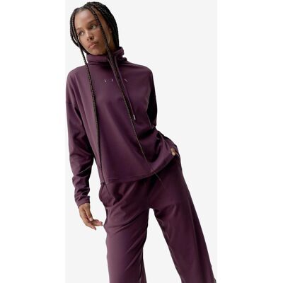 Sudadera Born Living Yoga Camille morado mujer - M Sudadera Born Living Yoga Camille morado mujer - M