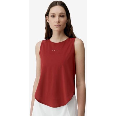 Camiseta Born Living Yoga Caliope sin mangas rojo rubí mujer - L Camiseta Born Living Yoga Caliope sin mangas rojo rubí mujer - L