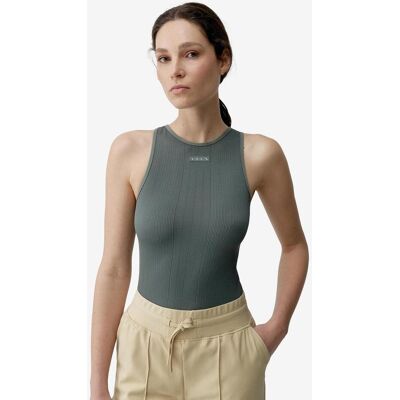 Camiseta Born Living Yoga Nora sin mangas gris mujer - L Camiseta Born Living Yoga Nora sin mangas gris mujer - L