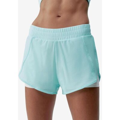 Pantalón corto Born Living Yoga Padma 2.0 azul pastel mujer - XS Pantalón corto Born Living Yoga Padma 2.0 azul pastel mujer - XS