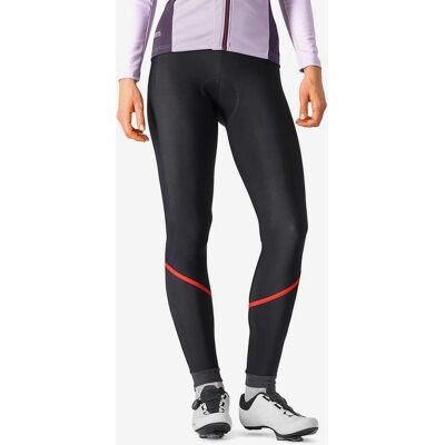 Culote largo Castelli Velocissima Drop Tail negro intenso rojo mujer - M Culote largo Castelli Velocissima Drop Tail negro intenso rojo mujer - M