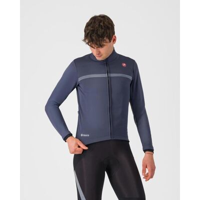Chaqueta Castelli Estremo 2 GORE-TEX Windstopper azul acero oscuro - S Chaqueta Castelli Estremo 2 GORE-TEX Windstopper azul acero oscuro - S