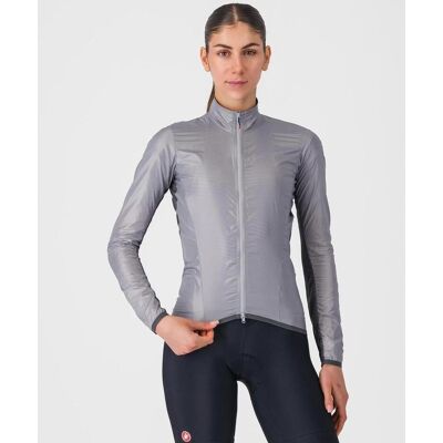 Chaqueta cortavientos Castelli Aria Shell 2 gris plateado mujer - S Chaqueta cortavientos Castelli Aria Shell 2 gris plateado mujer - S