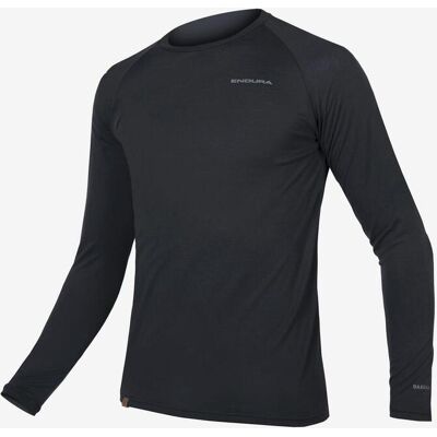 Camiseta Endura Baabaa Blend manga larga negro - S Camiseta Endura Baabaa Blend manga larga negro - S