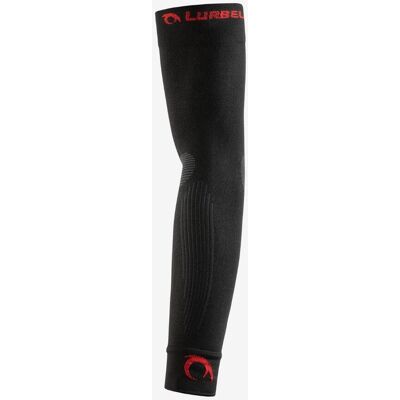 Manguitos Lurbel Rally Pro negro rojo - M Manguitos Lurbel Rally Pro negro rojo - M