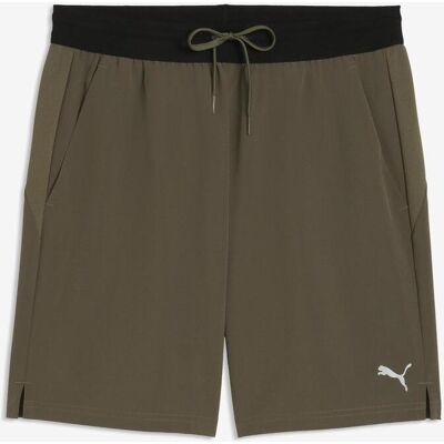 Pantalón corto Puma PWR Train Fabric Mix verde negro - S Pantalón corto Puma PWR Train Fabric Mix verde negro - S