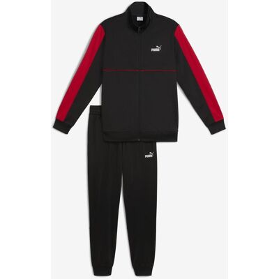 Chándal Puma SPORT Poly Suit negro rojo - L Chándal Puma SPORT Poly Suit negro rojo - L