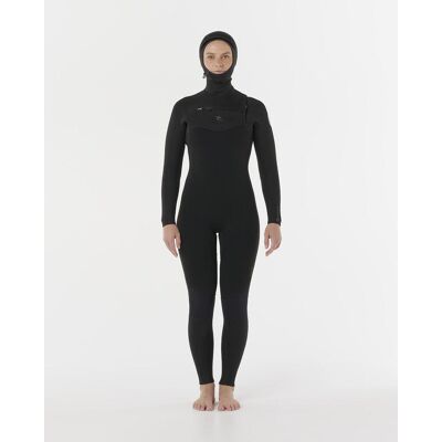 Traje de neopreno Rip Curl Dawn Patrol 5/4 mm Chest Zip Fullsuit negro mujer - 4 Traje de neopreno Rip Curl Dawn Patrol 5/4 mm Chest Zip Fullsuit negro mujer - 4