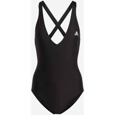 Bañador adidas 3S negro mate blanco mujer - 34 Bañador adidas 3S negro mate blanco mujer - 34