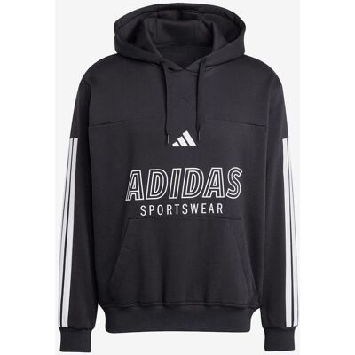 Sudadera con capucha adidas House of Tiro Fleece negro blanco - S Sudadera con capucha adidas House of Tiro Fleece negro blanco - S